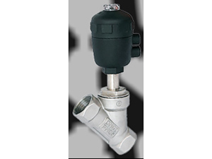 氣動(dòng)角座閥