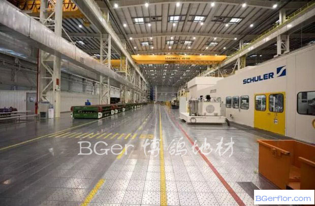 重型工業(yè)制造工廠地板地面處理 機(jī)械 汽車(chē)工廠 電廠 工業(yè)車(chē)間鋼地板地面鋪設(shè)材料