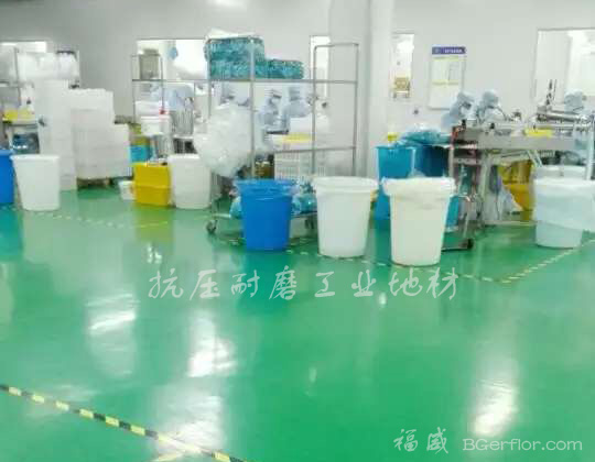 食品廠車間地面材料，化工車間工業(yè)地坪翻新處理 耐磨抗腐蝕高分子工業(yè)地板 地坪卷材鋪裝